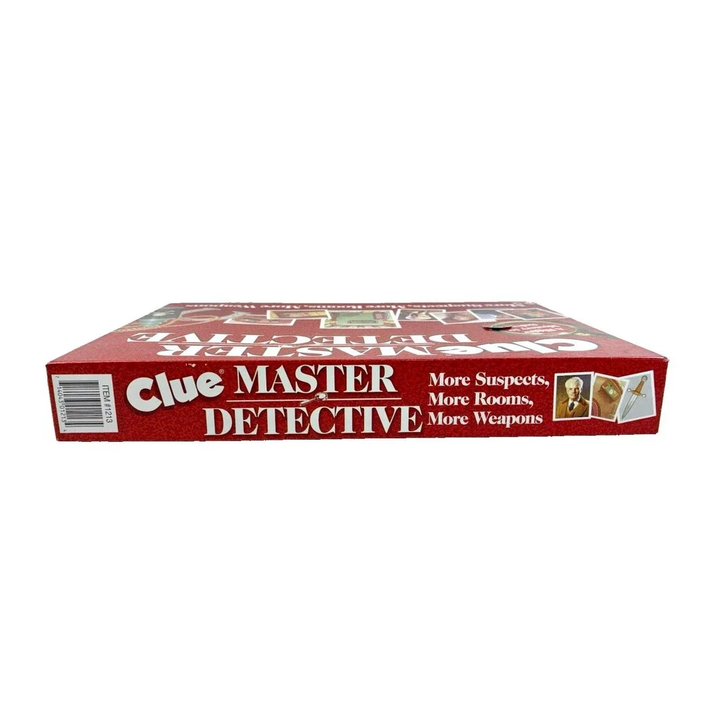 Clue Master Detective Classic Detective Winning Moves 2021 Board Game Complete